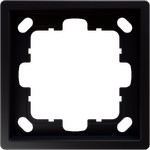 Рамка одинарная Jasmart FD, черный матовый soft touch, Jasmart