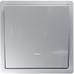 Выключатель одноклавишный проходной с LED подсветкой Jasmart FD 10А/250В, белый глянцевый, Jasmart