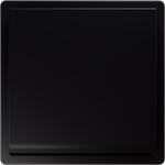 Выключатель одноклавишный перекрестный Jasmart FD 10А/250В, черный матовый soft touch, Jasmart