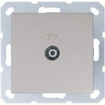Розетка TV оконечная Jasmart, шампань, Jasmart